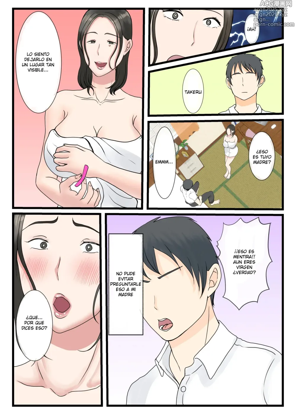 Page 12 of doujinshi Una Madre Virgen Consibe Un Hijo Con Su Hijo