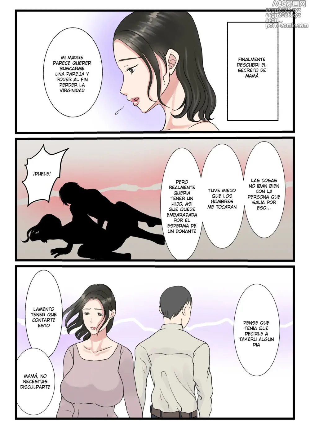 Page 13 of doujinshi Una Madre Virgen Consibe Un Hijo Con Su Hijo