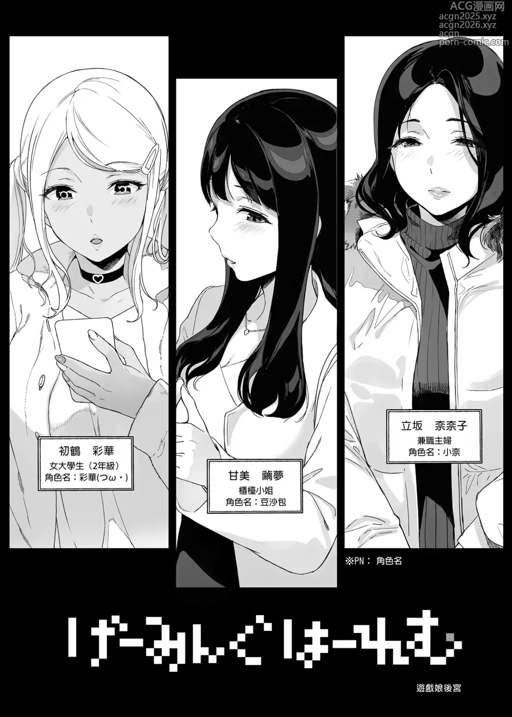 Page 8 of doujinshi げーみんぐはーれむ 1-4.5