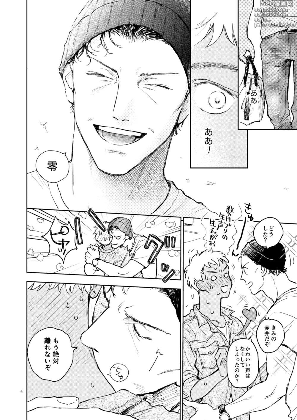 Page 3 of doujinshi 世界一かっこわるいふたり