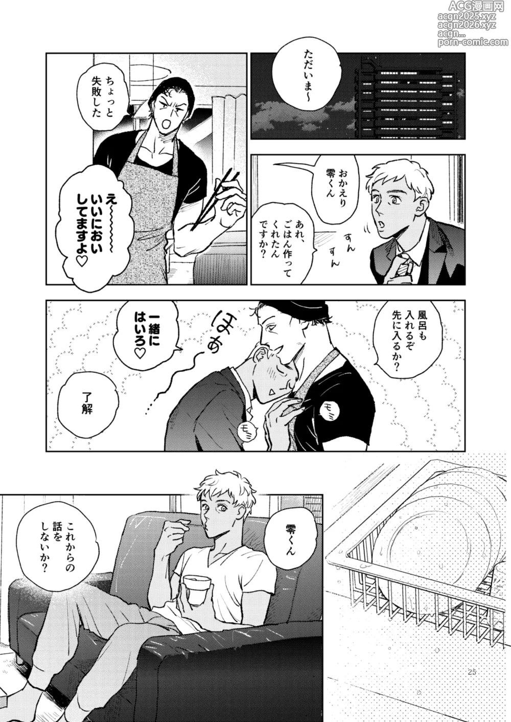 Page 24 of doujinshi 世界一かっこわるいふたり