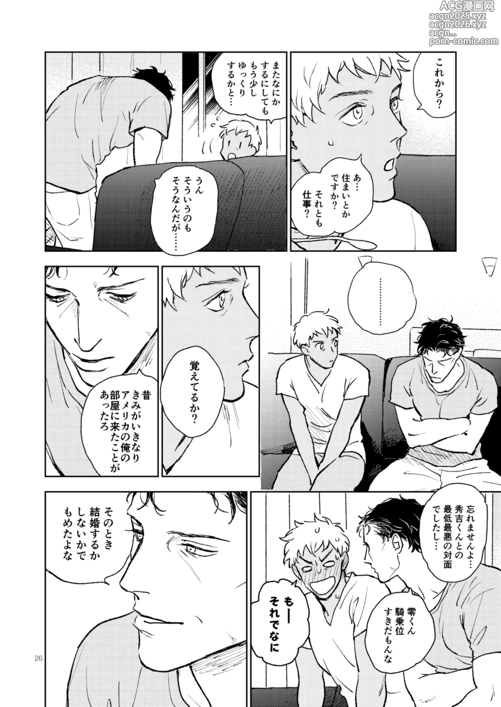 Page 25 of doujinshi 世界一かっこわるいふたり