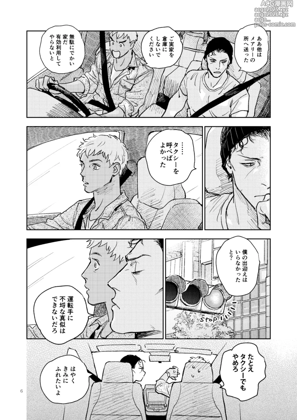 Page 5 of doujinshi 世界一かっこわるいふたり