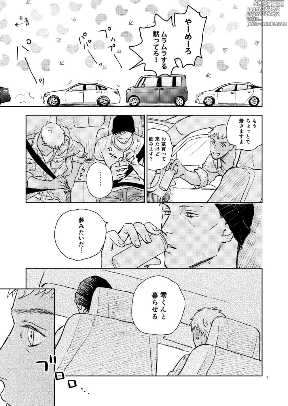 Page 6 of doujinshi 世界一かっこわるいふたり