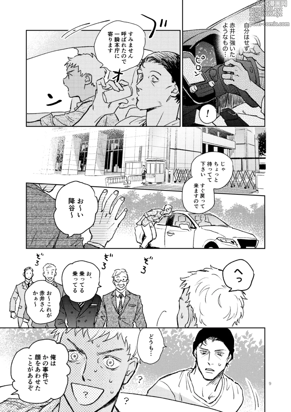 Page 8 of doujinshi 世界一かっこわるいふたり