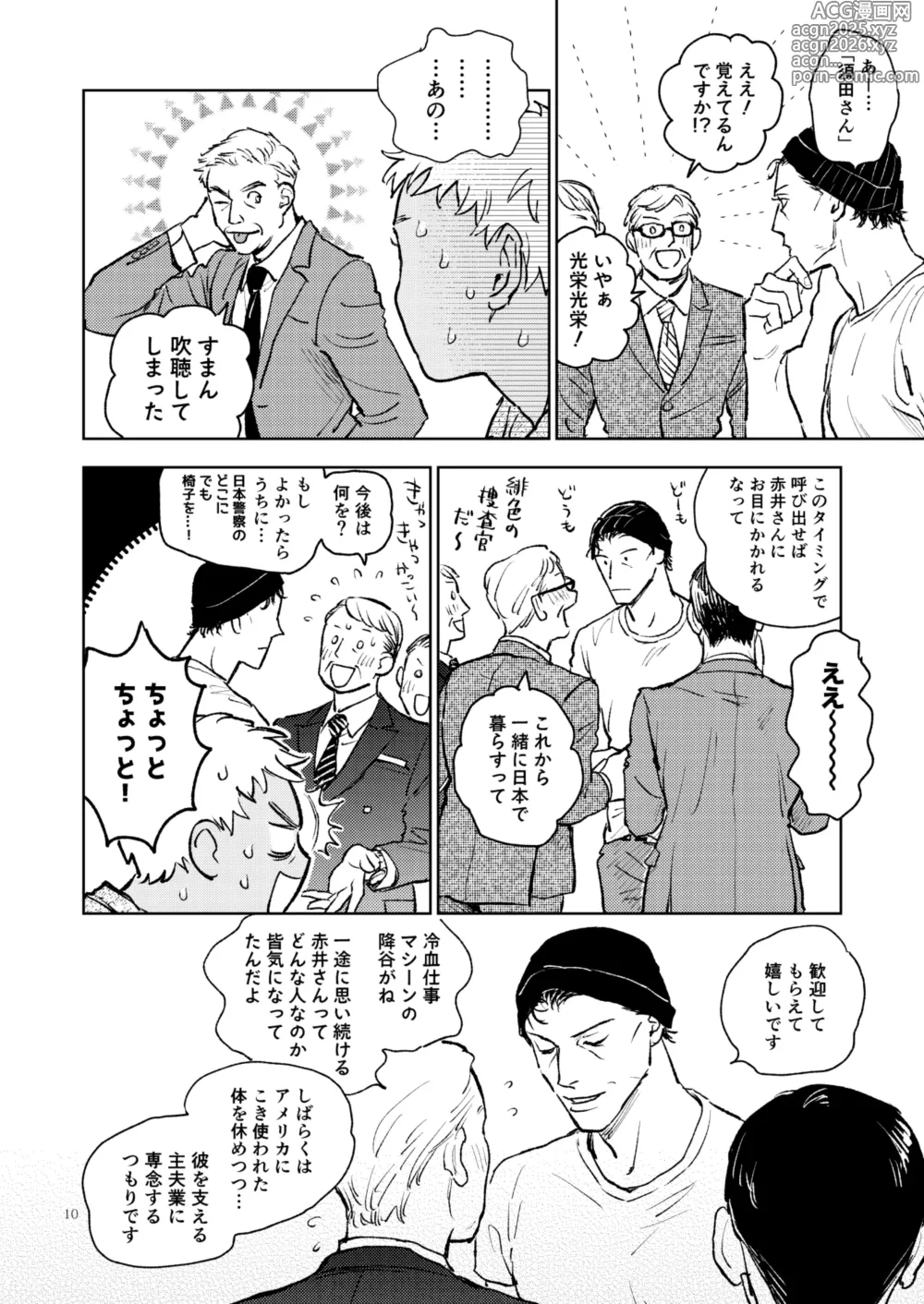 Page 9 of doujinshi 世界一かっこわるいふたり