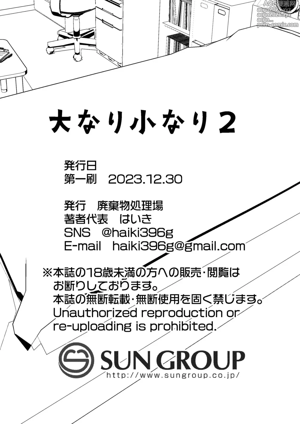 Page 55 of doujinshi 크던 작던 상관 없어 2