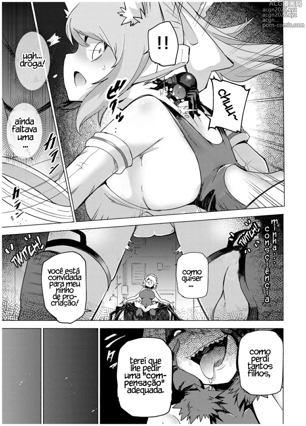 Page 6 of doujinshi Juukan Senki Chihiro -Arachne Choukyou Hen-