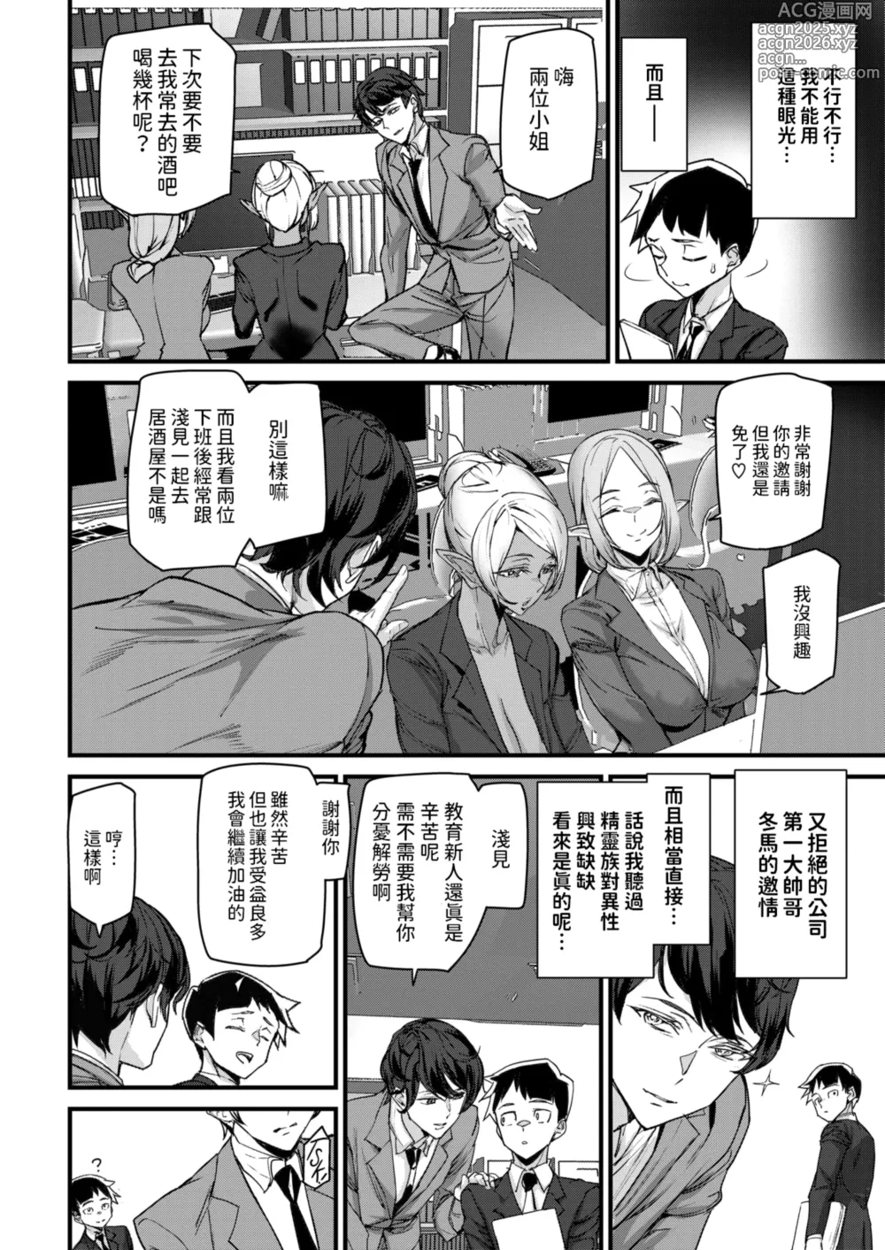 Page 6 of manga Office Elf -Ishuzoku Shinjin Kyouiku-