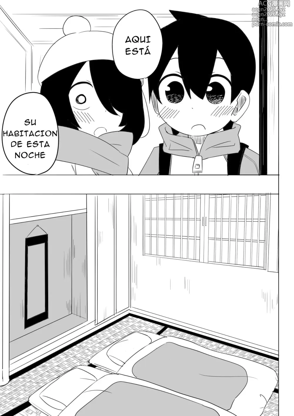 Page 4 of doujinshi Hace frio asi que calentemonos juntos