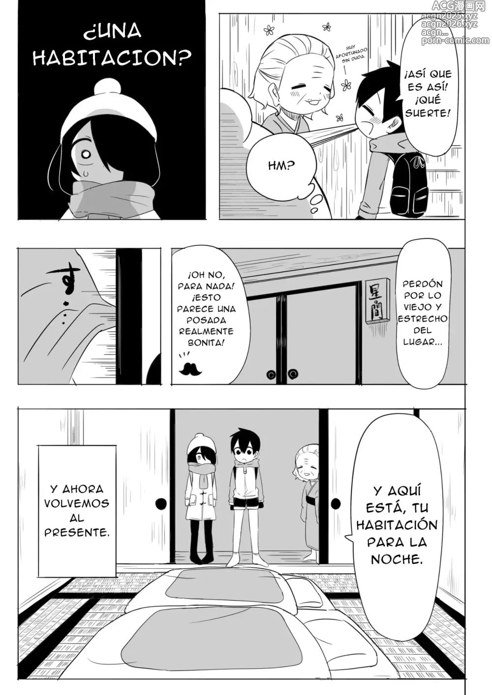 Page 8 of doujinshi Hace frio asi que calentemonos juntos