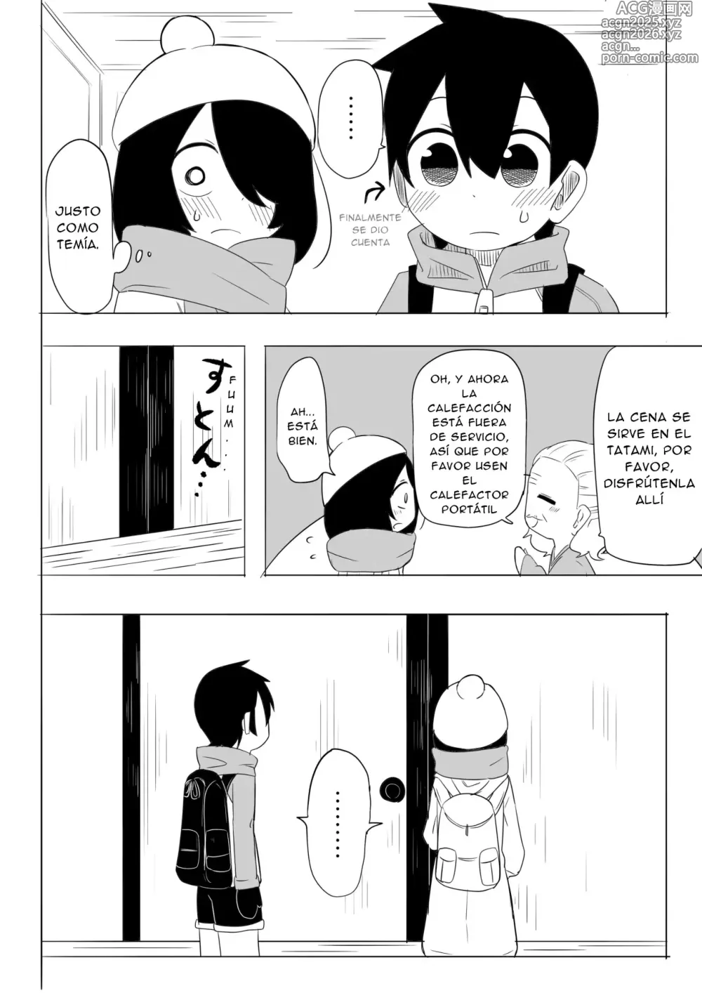 Page 9 of doujinshi Hace frio asi que calentemonos juntos