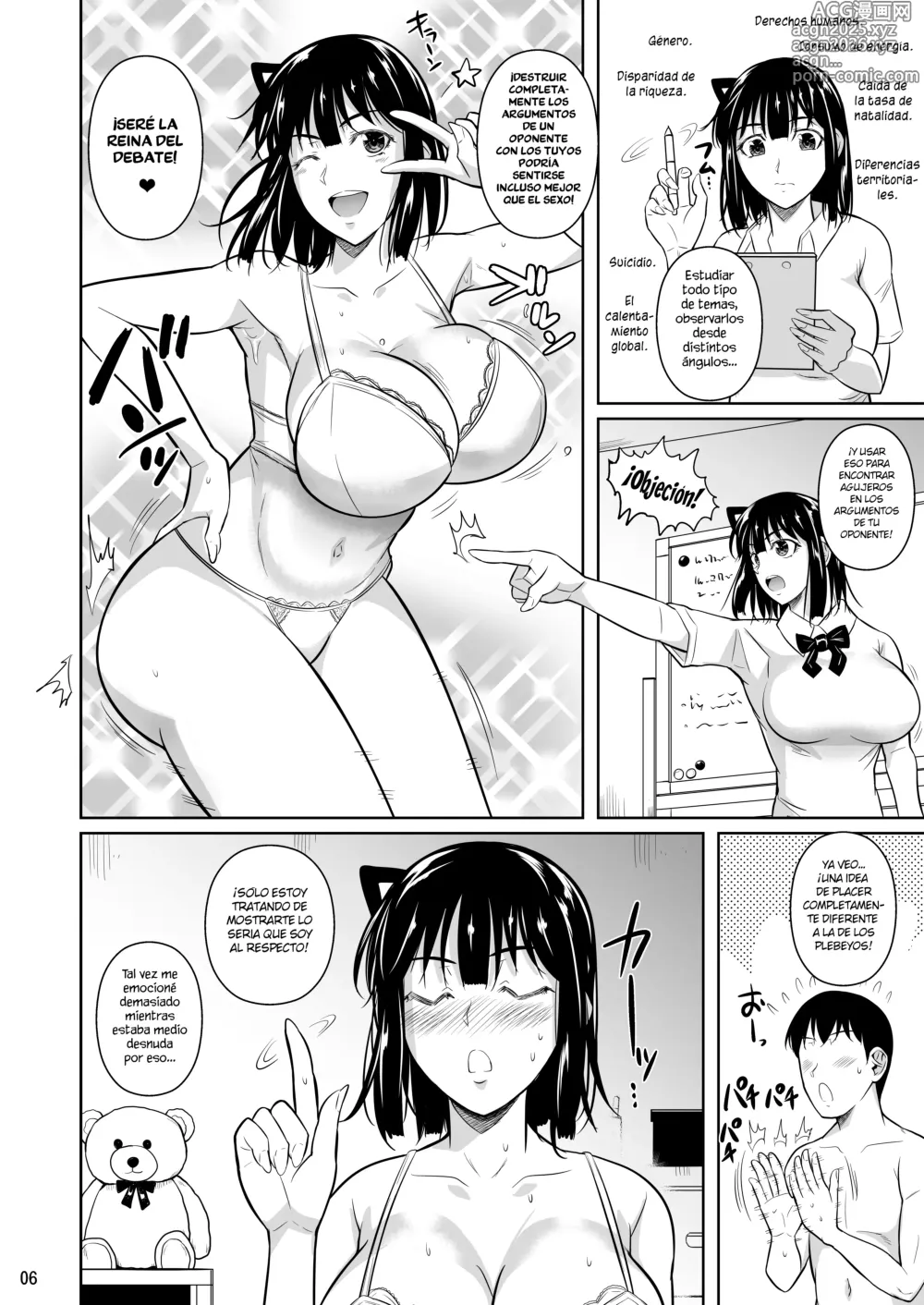 Page 7 of doujinshi La historia de un mafioso erótico que se folla a su novia estudiante de honor tras dos semanas de abstinencia 4