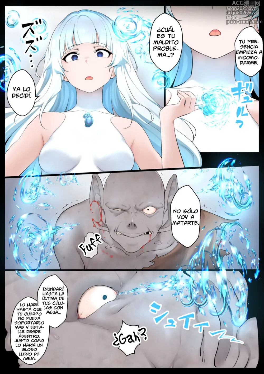 Page 11 of doujinshi La Chica Mágica del Agua VS El Monstruo de Slime