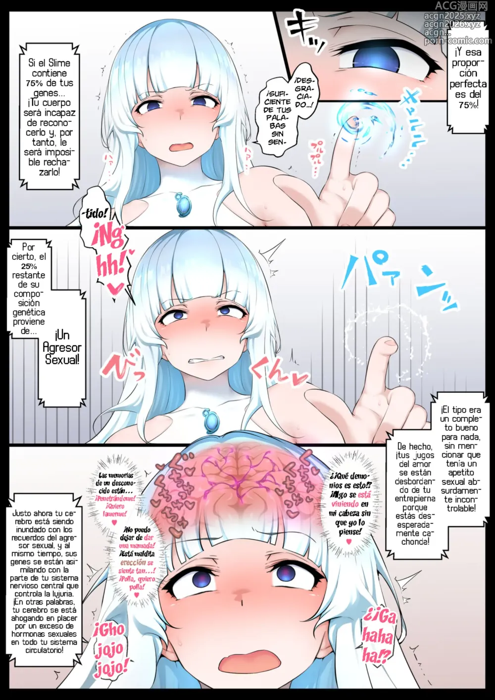 Page 16 of doujinshi La Chica Mágica del Agua VS El Monstruo de Slime