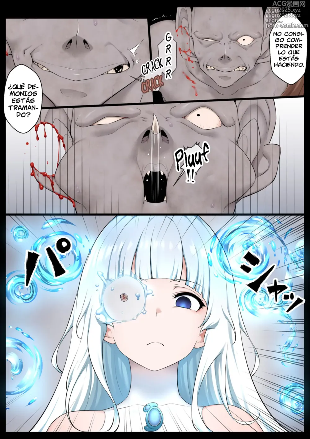 Page 8 of doujinshi La Chica Mágica del Agua VS El Monstruo de Slime