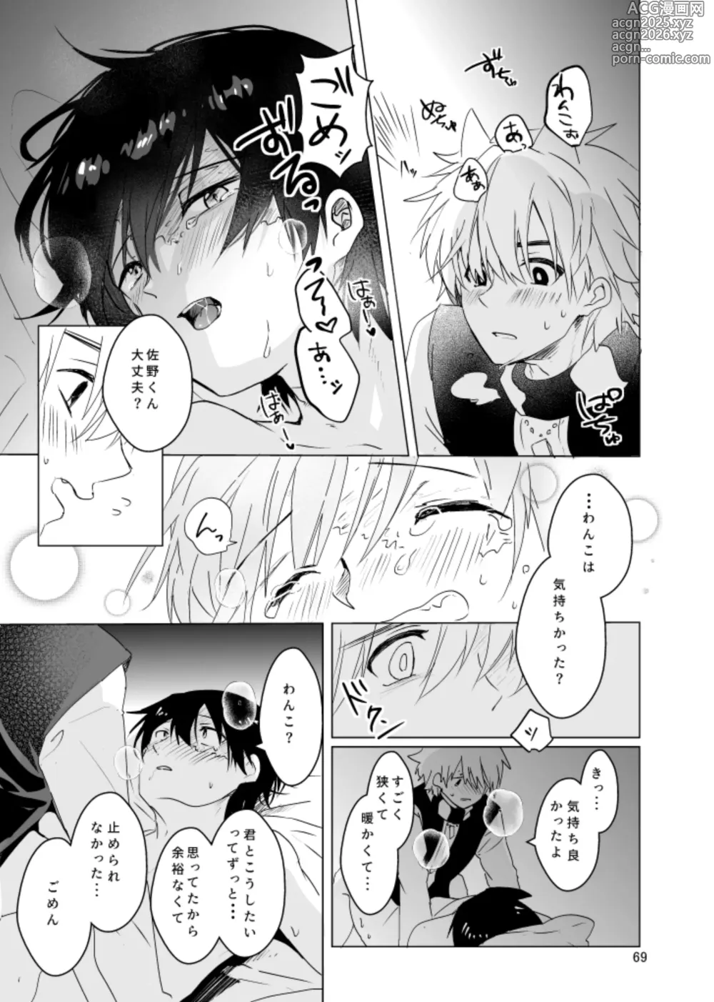 Page 68 of doujinshi Haru ni Naru