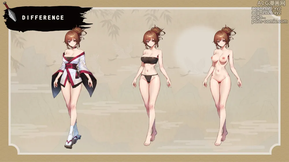 Page 8 of imageset 半妖忍少女 Half-Demon Shinobi Artbook