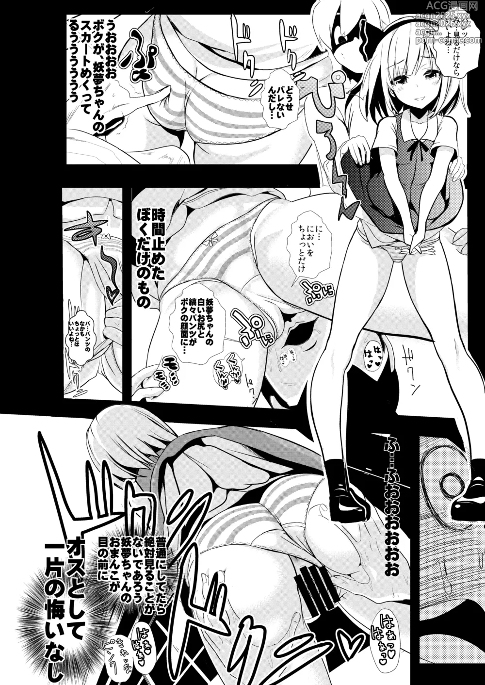 Page 27 of doujinshi Touhou Jikan Soushuuhen 1