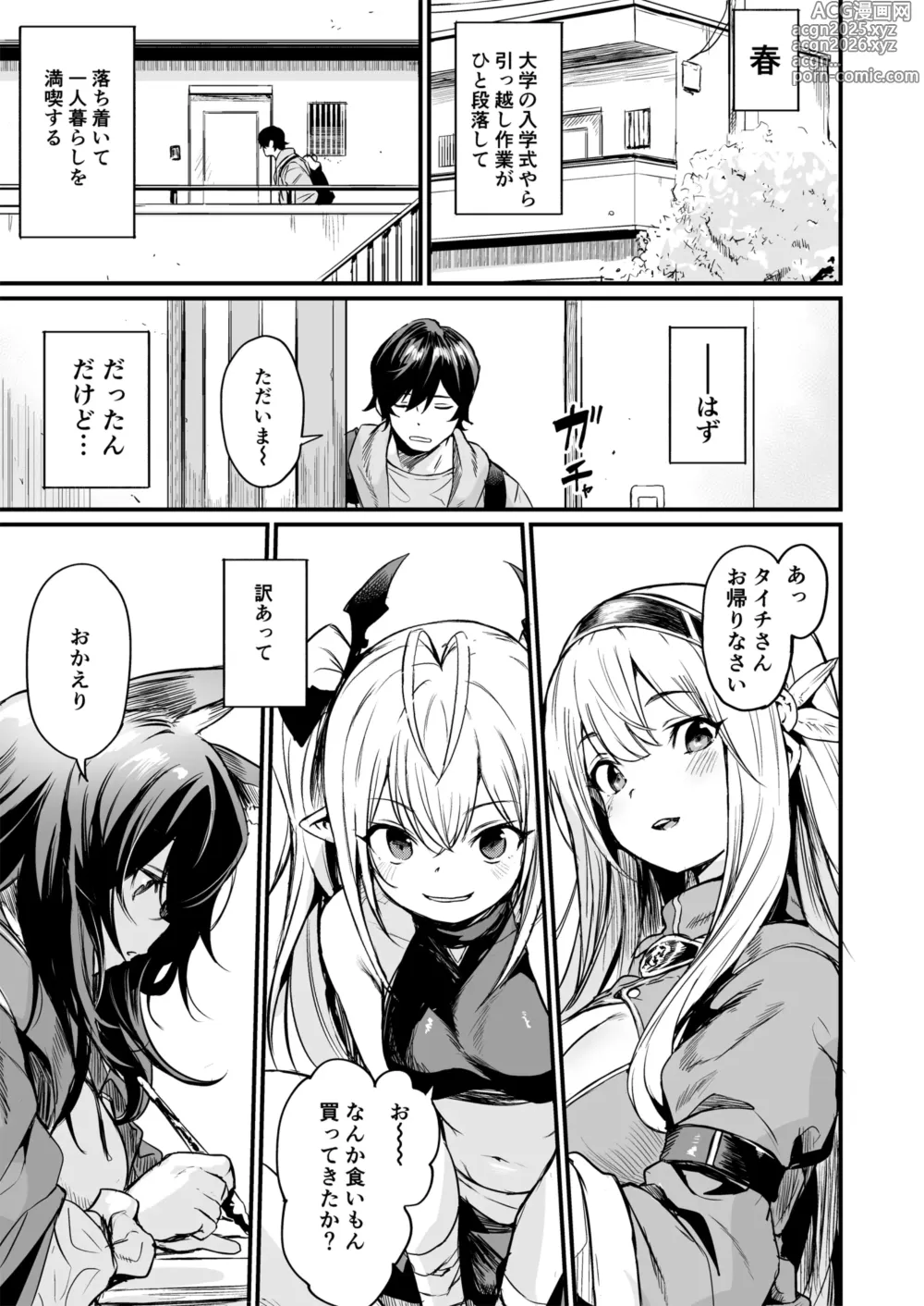 Page 3 of doujinshi Isekai kara Kimashita.