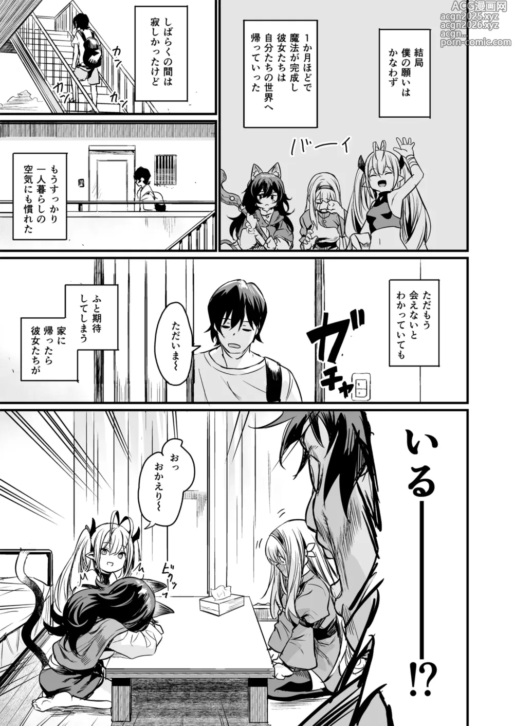 Page 43 of doujinshi Isekai kara Kimashita.