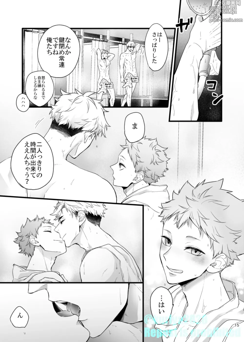 Page 14 of doujinshi Usoyaro Yume Deatte Kure Zenpen