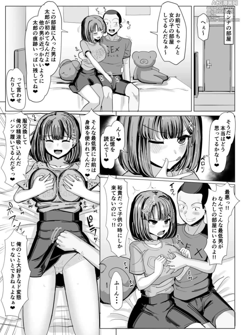 Page 6 of doujinshi Issho ni Benkyou Shiteta Osananajimi ga Nottorareru Manga