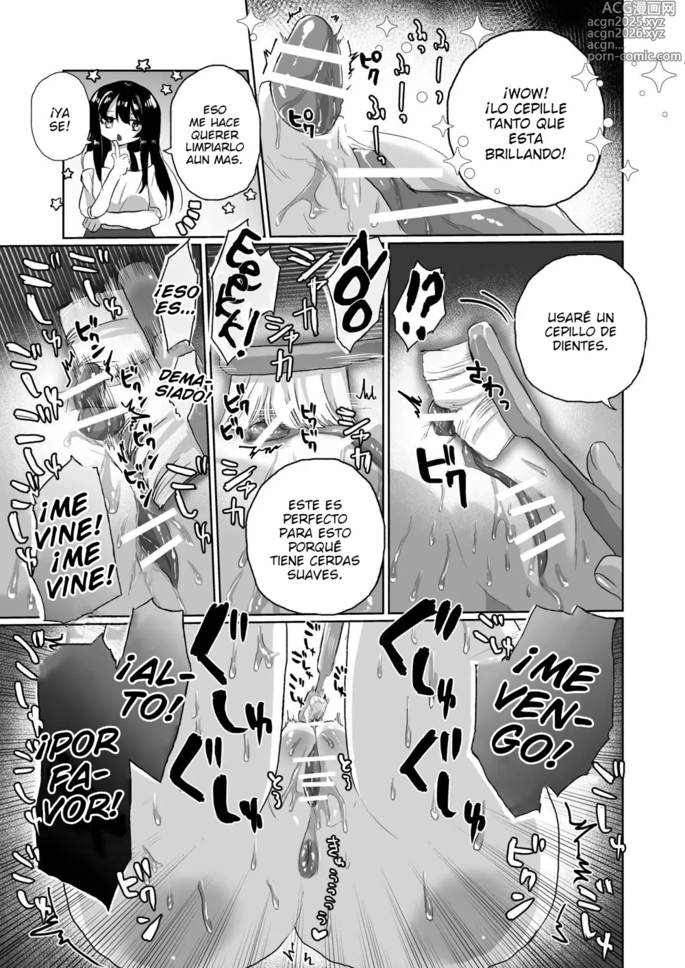 Page 33 of doujinshi Joshidaisei Kateikyoushi, Psycho Les Gaki ni Haibokushi Choukyou Sareru
