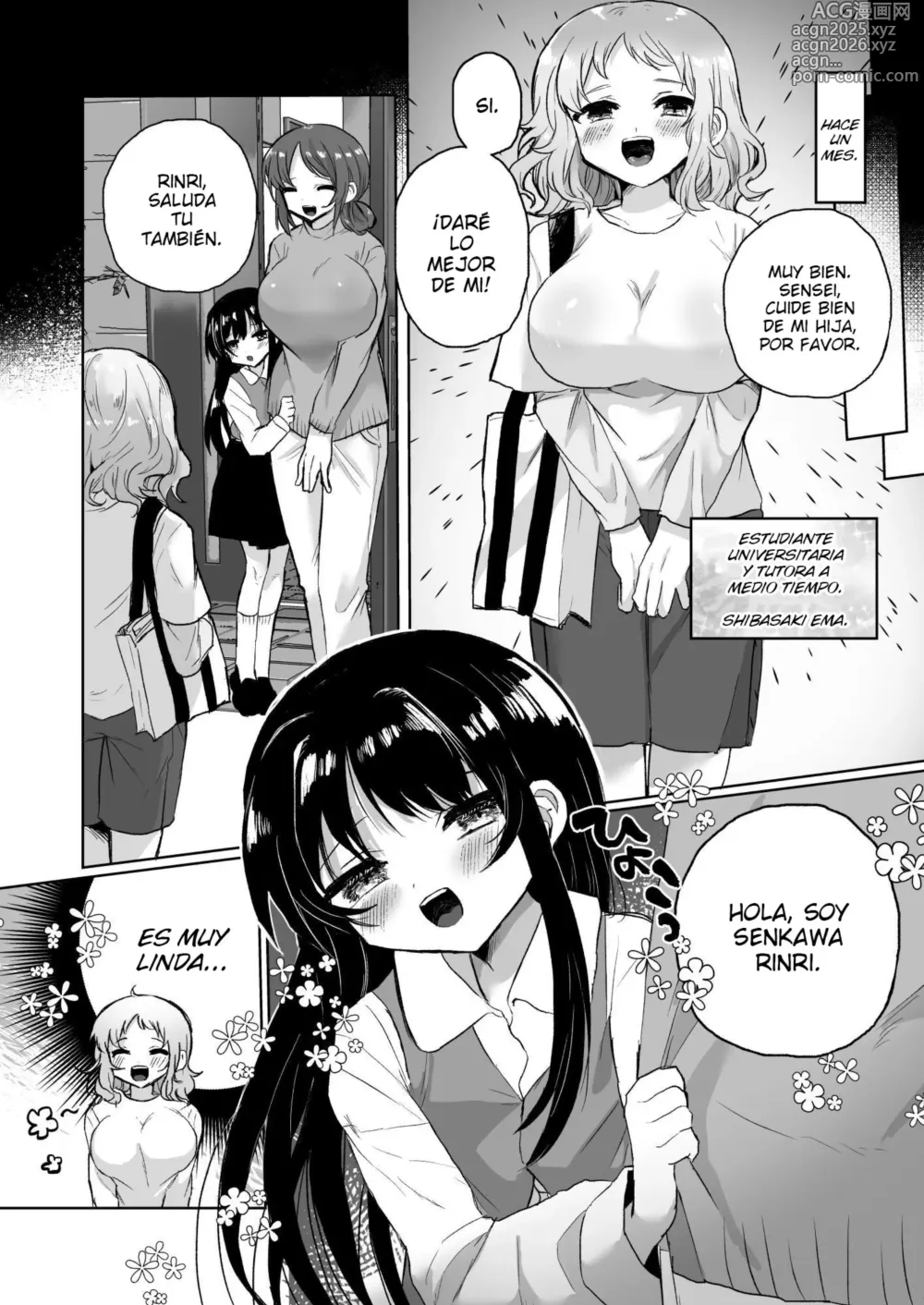 Page 6 of doujinshi Joshidaisei Kateikyoushi, Psycho Les Gaki ni Haibokushi Choukyou Sareru