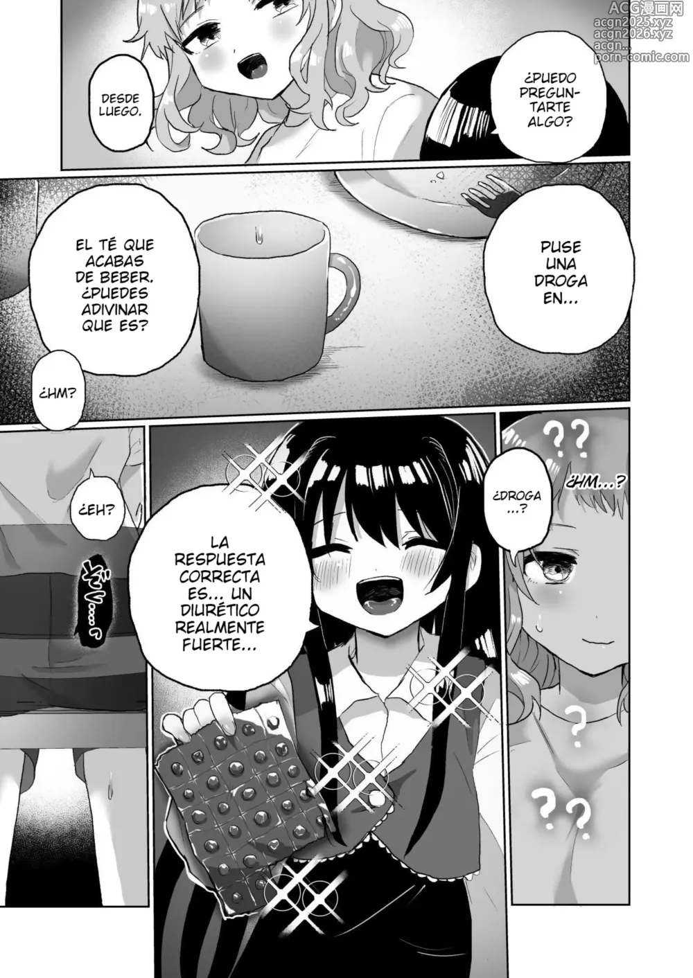 Page 9 of doujinshi Joshidaisei Kateikyoushi, Psycho Les Gaki ni Haibokushi Choukyou Sareru