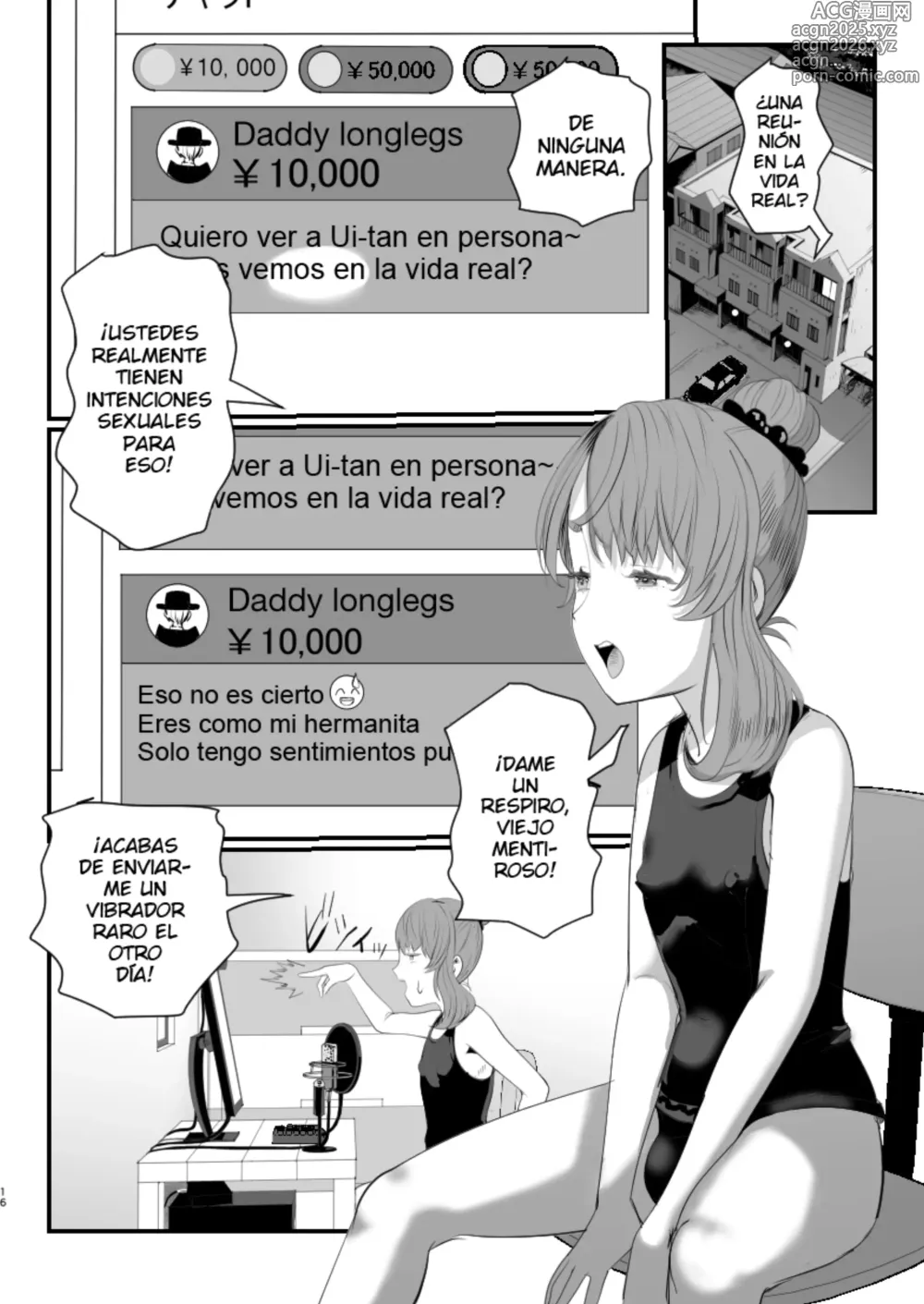 Page 16 of doujinshi Otokonoko Haishinsha Nagesen ni Noserarete Hamerarechaimashita