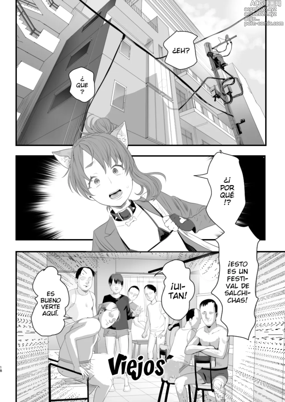 Page 18 of doujinshi Otokonoko Haishinsha Nagesen ni Noserarete Hamerarechaimashita