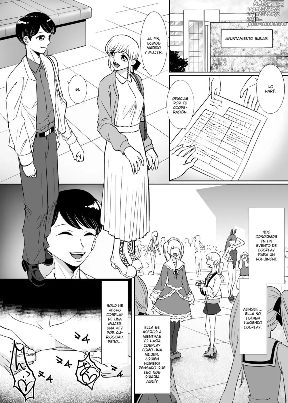 Page 4 of doujinshi Mesu Ochi Otokonoko no Kekkon