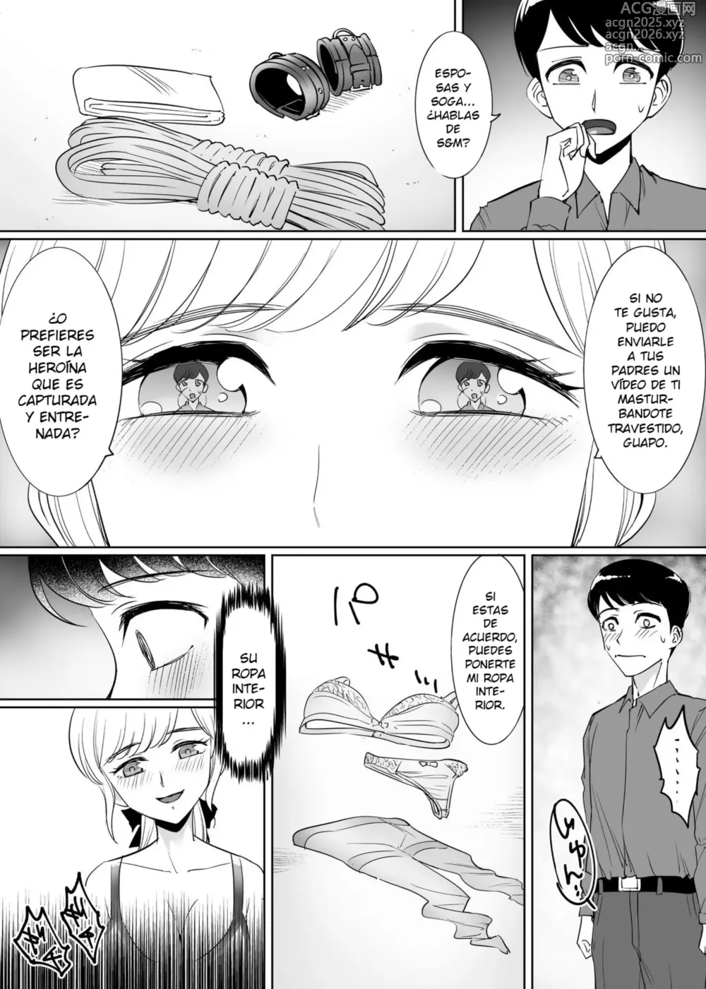 Page 8 of doujinshi Mesu Ochi Otokonoko no Kekkon