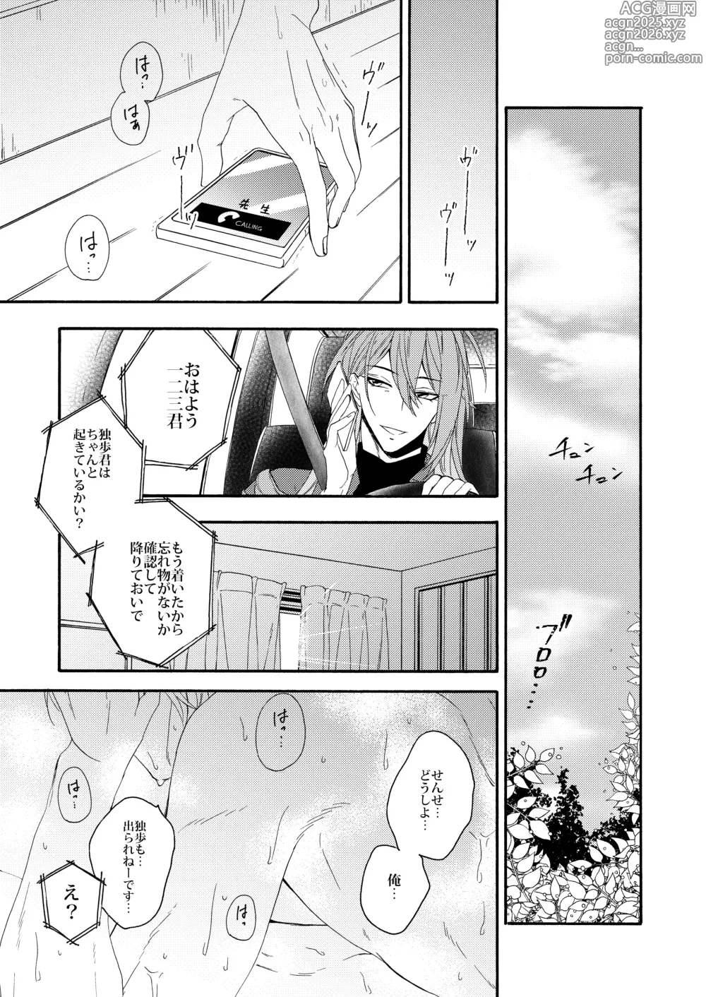 Page 15 of doujinshi Kakuho Seyo Suimin Jikan Time Attack!