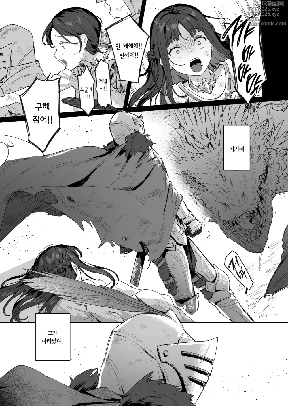 Page 4 of doujinshi 공주님과 용사와 어마마마 (decensored)