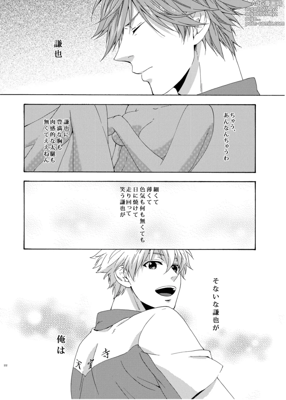 Page 21 of doujinshi On Your Mark