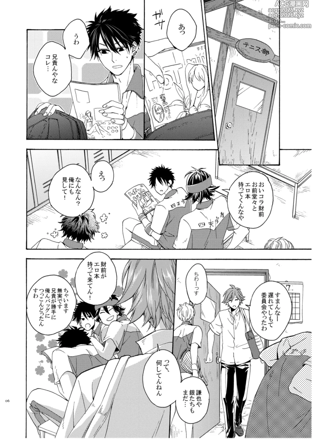 Page 5 of doujinshi On Your Mark
