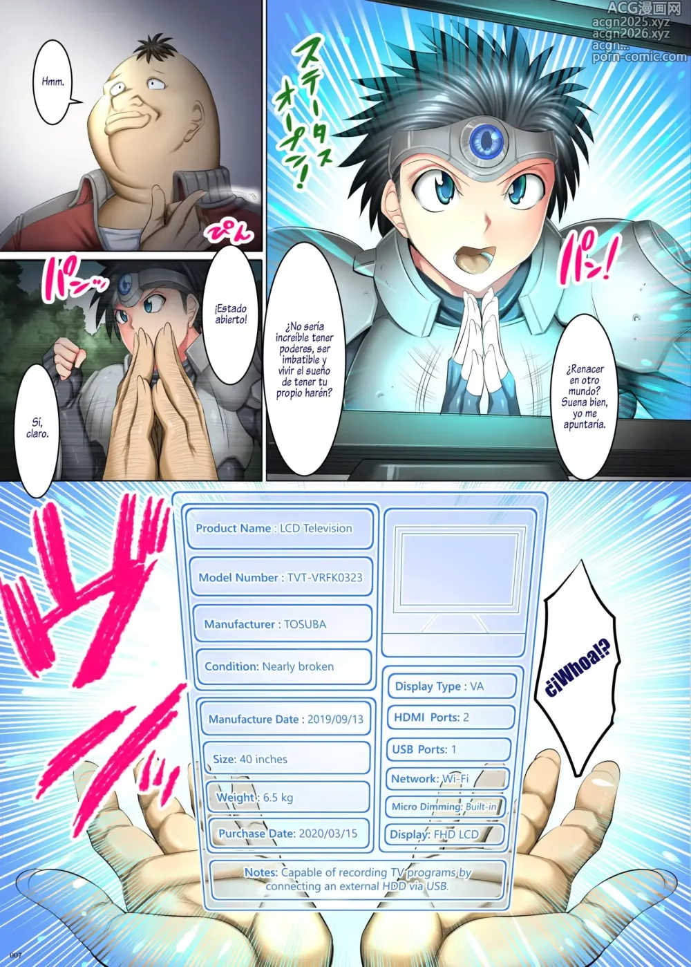 Page 6 of doujinshi Kakikae Kanou! Status Open! 1&2