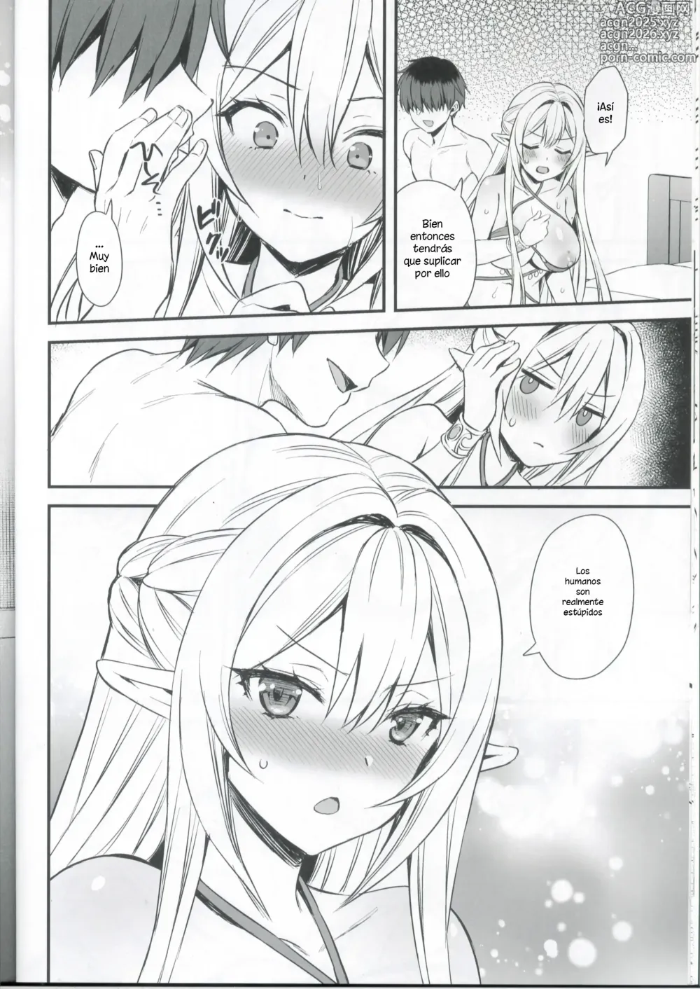 Page 9 of doujinshi 異世界エルフ発情の魔眼5.5
