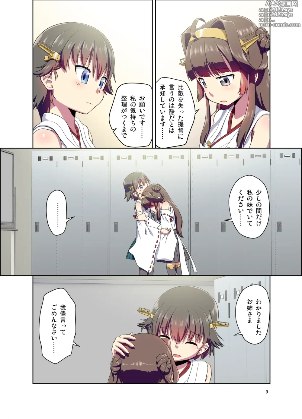 Page 9 of doujinshi Hiei ni Natta Teitoku