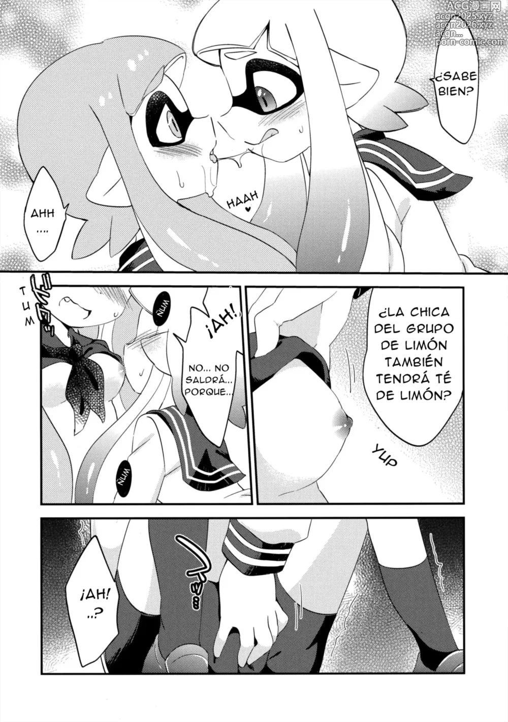 Page 12 of doujinshi YURI CALAMAR ♥ ¡DE VERDAD! Limon y Leche