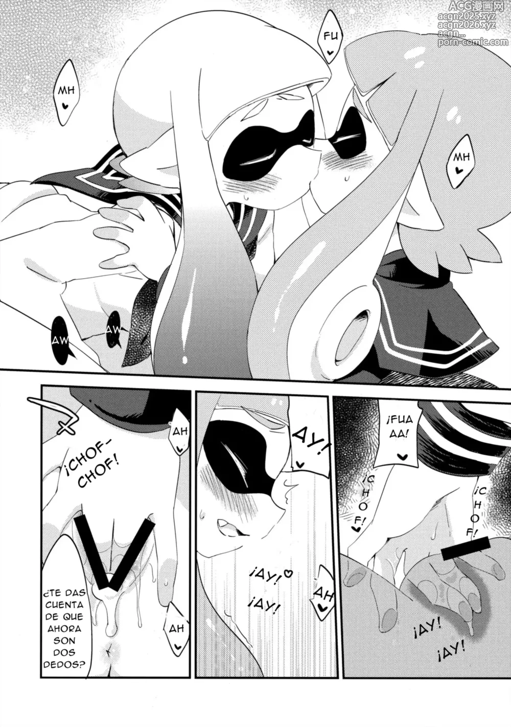 Page 15 of doujinshi YURI CALAMAR ♥ ¡DE VERDAD! Limon y Leche