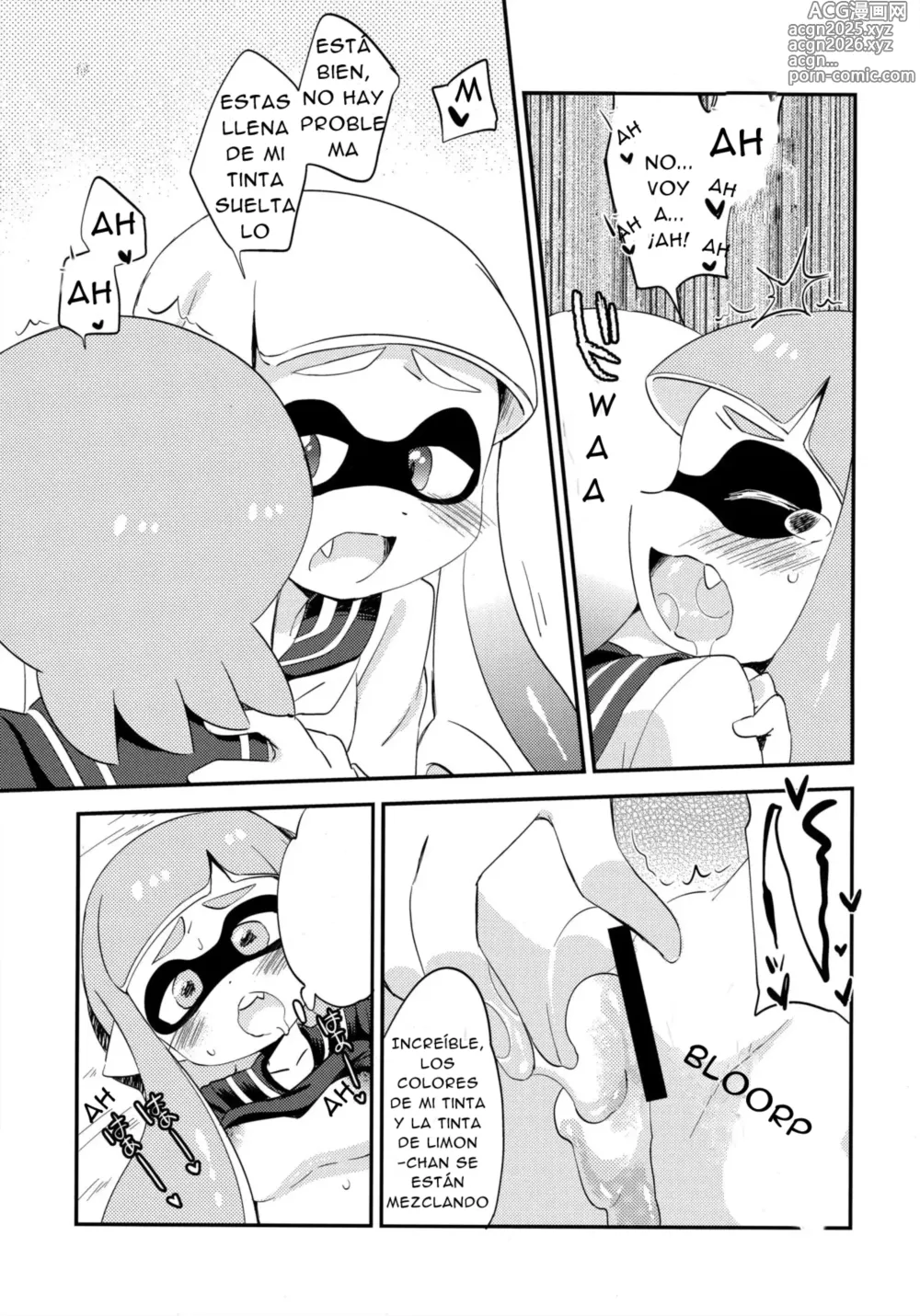 Page 17 of doujinshi YURI CALAMAR ♥ ¡DE VERDAD! Limon y Leche