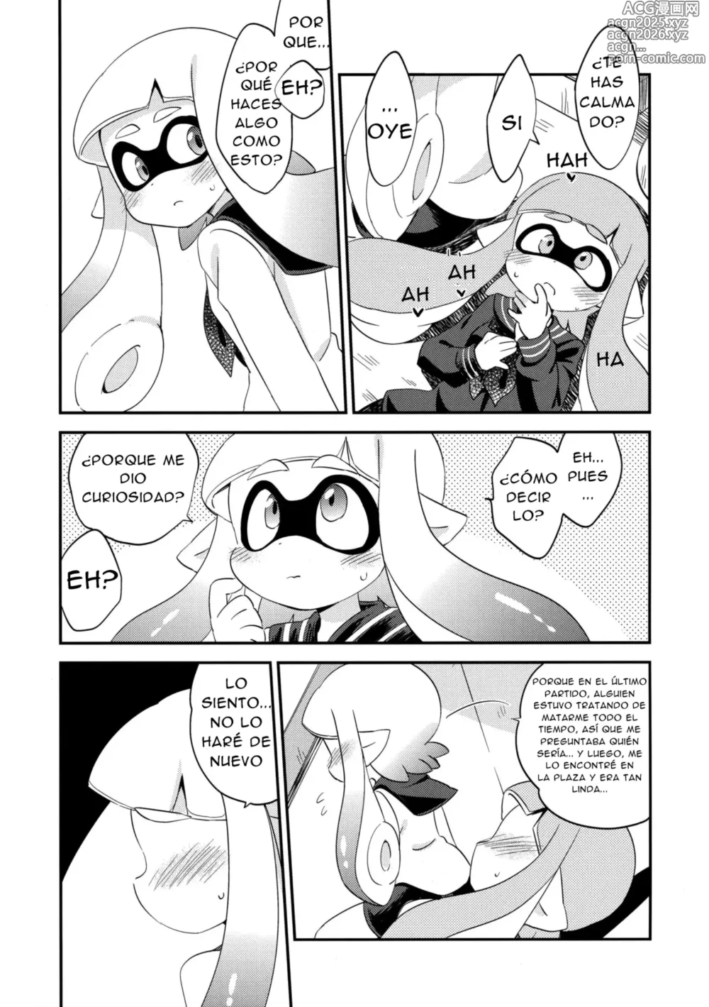 Page 18 of doujinshi YURI CALAMAR ♥ ¡DE VERDAD! Limon y Leche