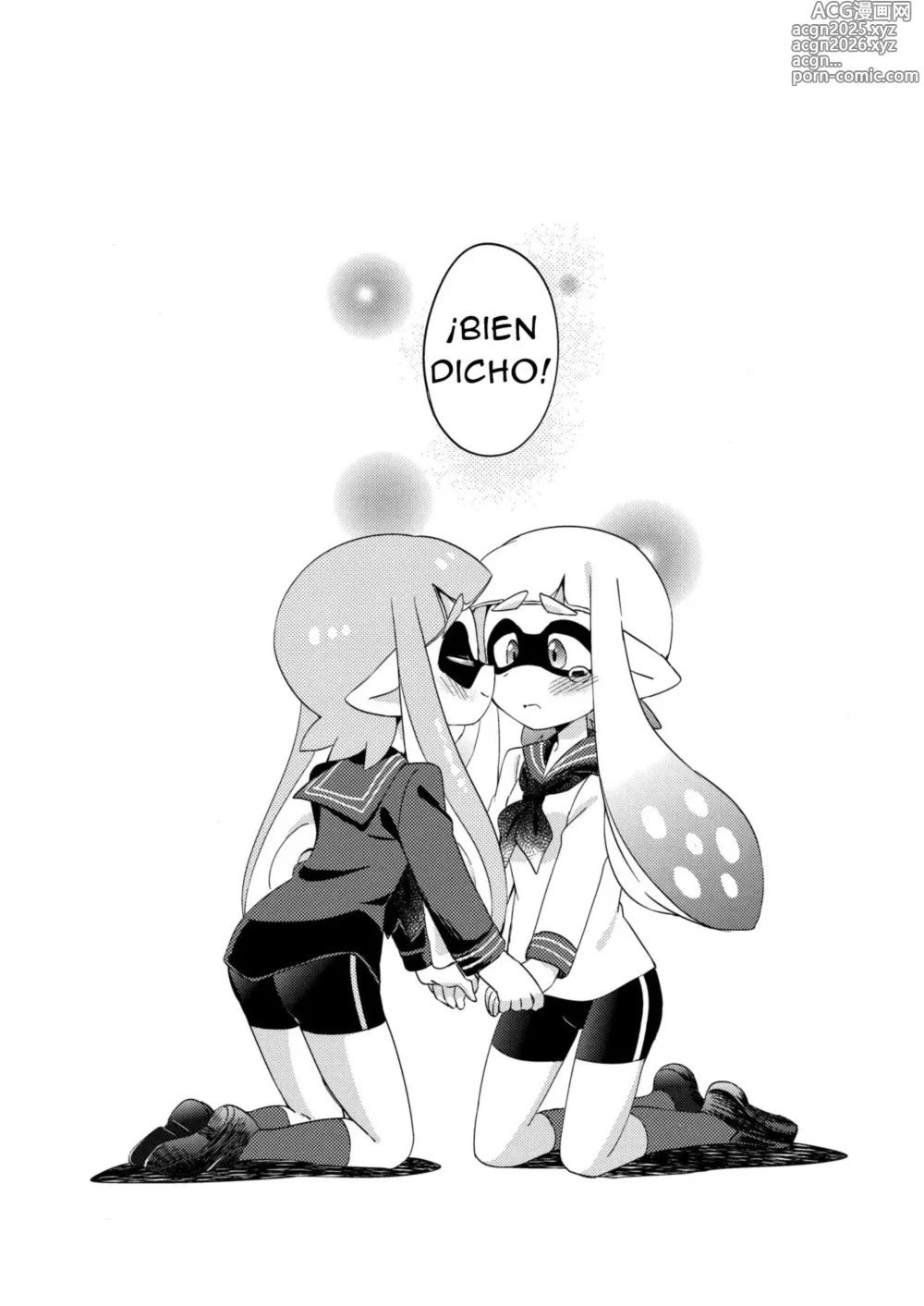 Page 20 of doujinshi YURI CALAMAR ♥ ¡DE VERDAD! Limon y Leche