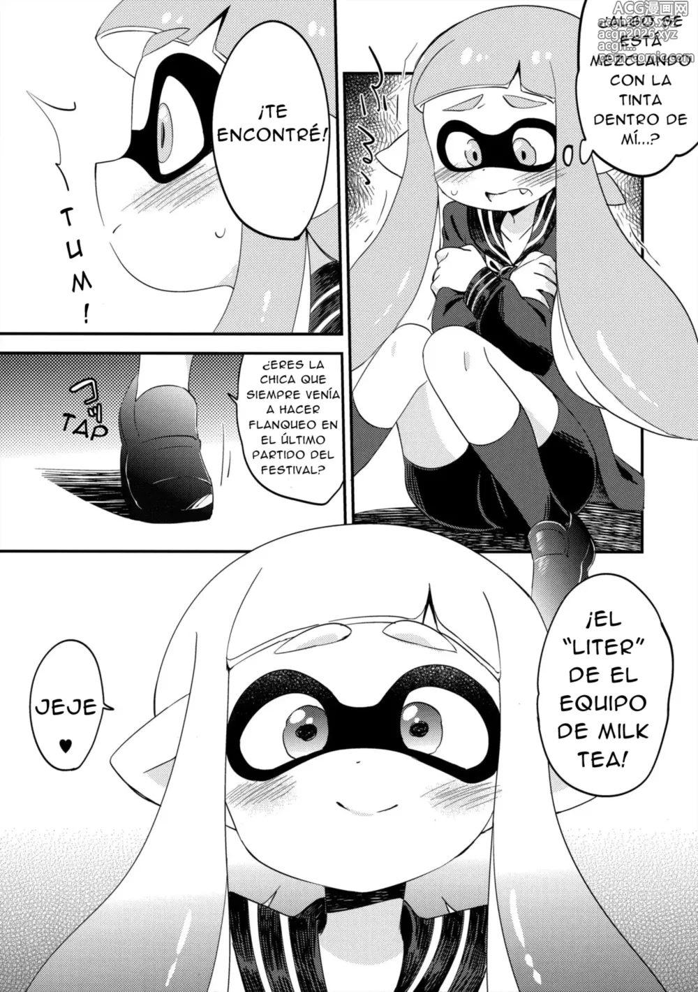 Page 4 of doujinshi YURI CALAMAR ♥ ¡DE VERDAD! Limon y Leche