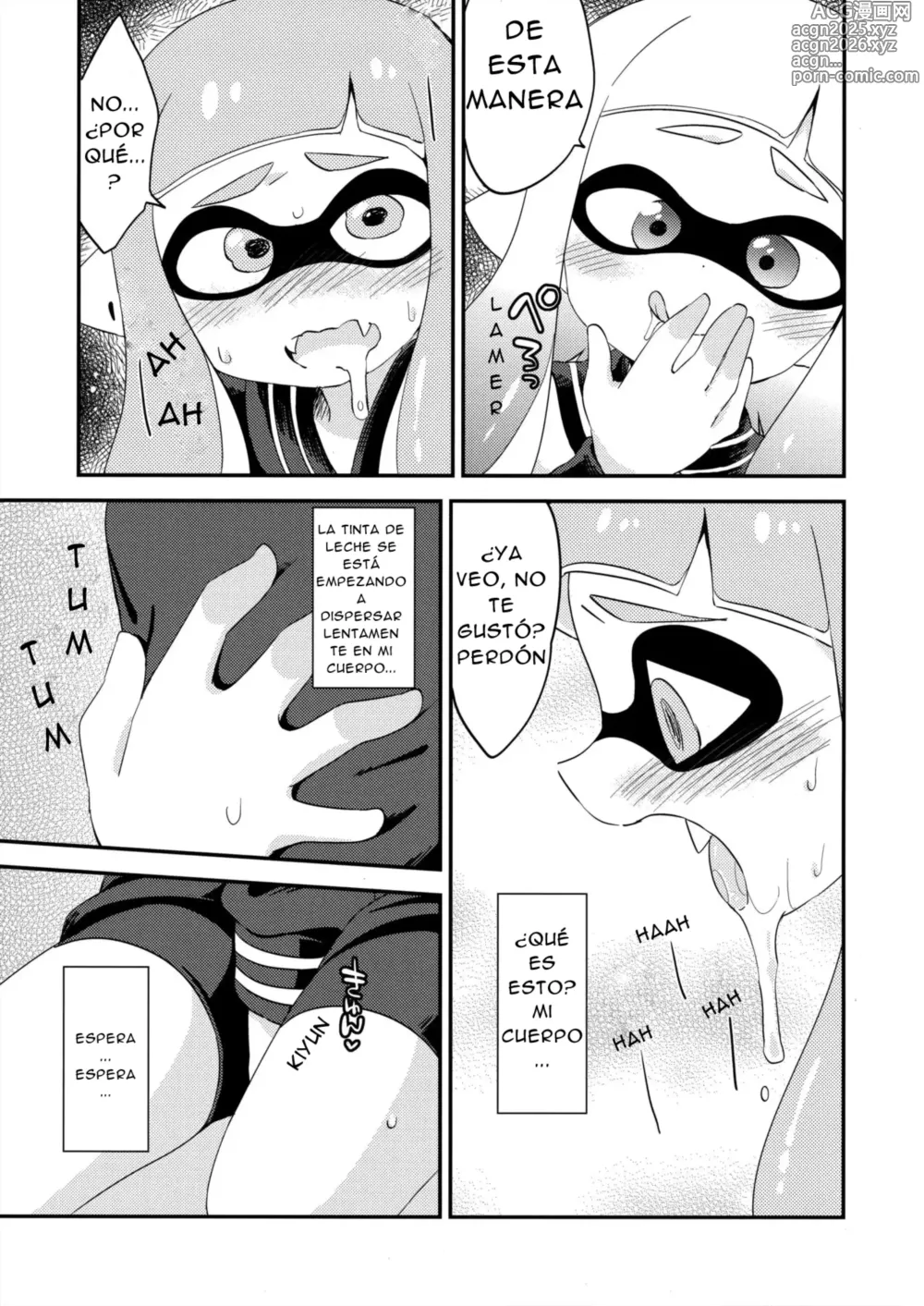 Page 8 of doujinshi YURI CALAMAR ♥ ¡DE VERDAD! Limon y Leche