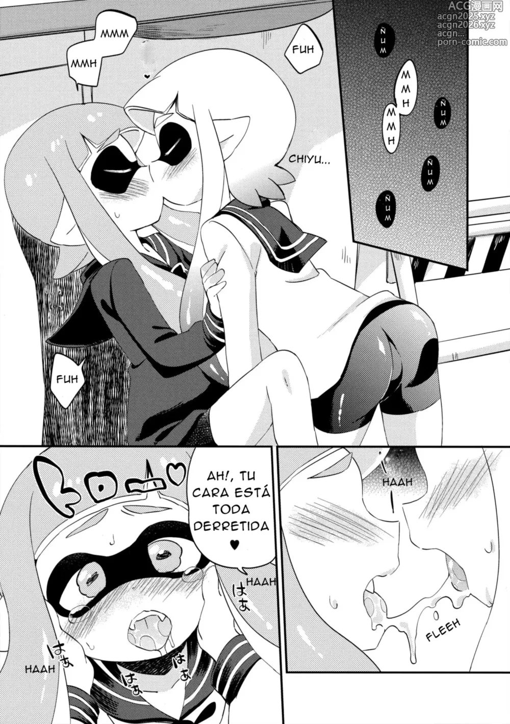 Page 10 of doujinshi YURI CALAMAR ♥ ¡DE VERDAD! Limon y Leche