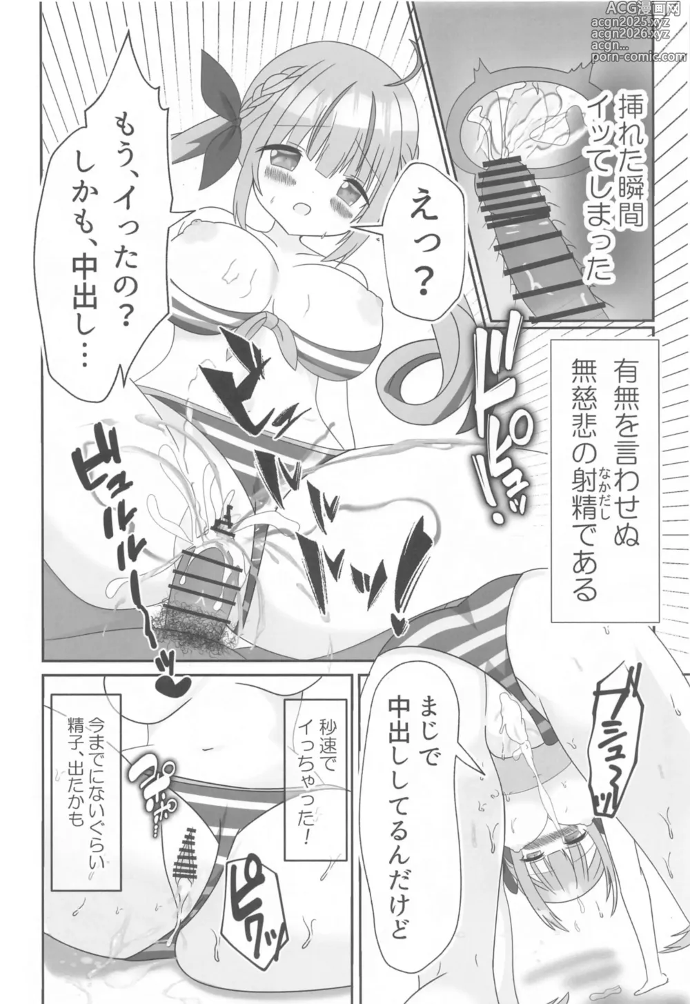Page 15 of doujinshi Itadaki Cosplayer Aqua to Nakayoku Shiyo Hen